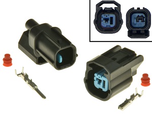 Juego de conectores de sensor de detonación de golpe de 1 pin Honda completo Juego de conectores de sensor de detonación de golpe de 1 pin Honda completo