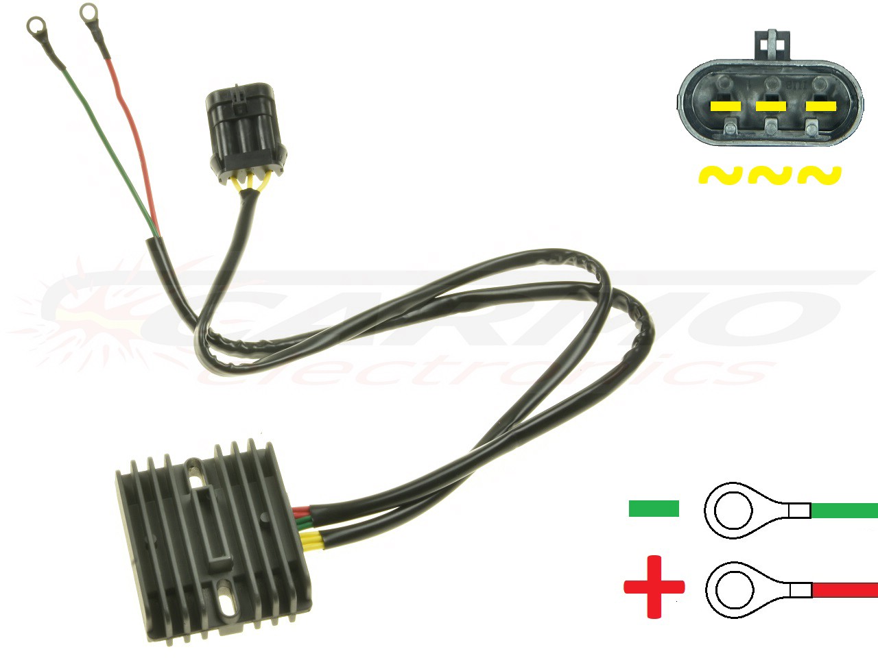 CARR694-PO - Polaris Sportman RZR MOSFET Regulador de voltaje rectificador (4014029, 4015229, 4013247, 4013904) - Haga click en la imagen para cerrar