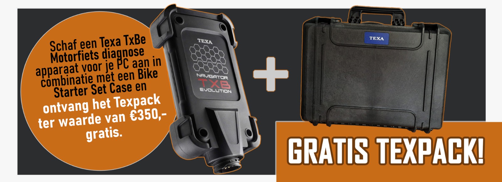 Texa Navigator TxBe bike for PC with suitcase and Texpack - Haga click en la imagen para cerrar