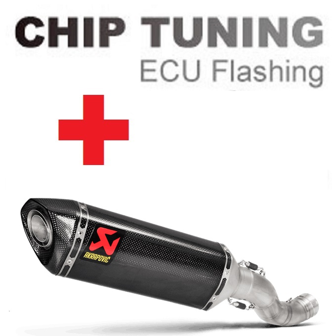 Aprilia RSV4 Tuono V4 1100 (Factory) 2021-2023 Ajuste de flash de ECU de alto rendimiento + Akrapovic S-A10SO13-RC (Etapa 3) - Haga click en la imagen para cerrar