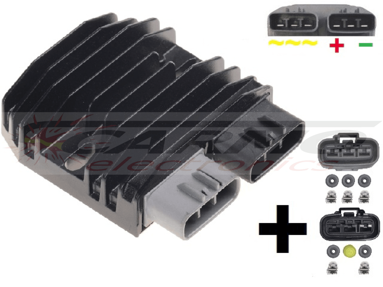 CARR5925 + contra BMW Can Am Ducati MOSFET Regulador de voltaje rectificador (Mejorado SH847, FH020AB) - Haga click en la imagen para cerrar