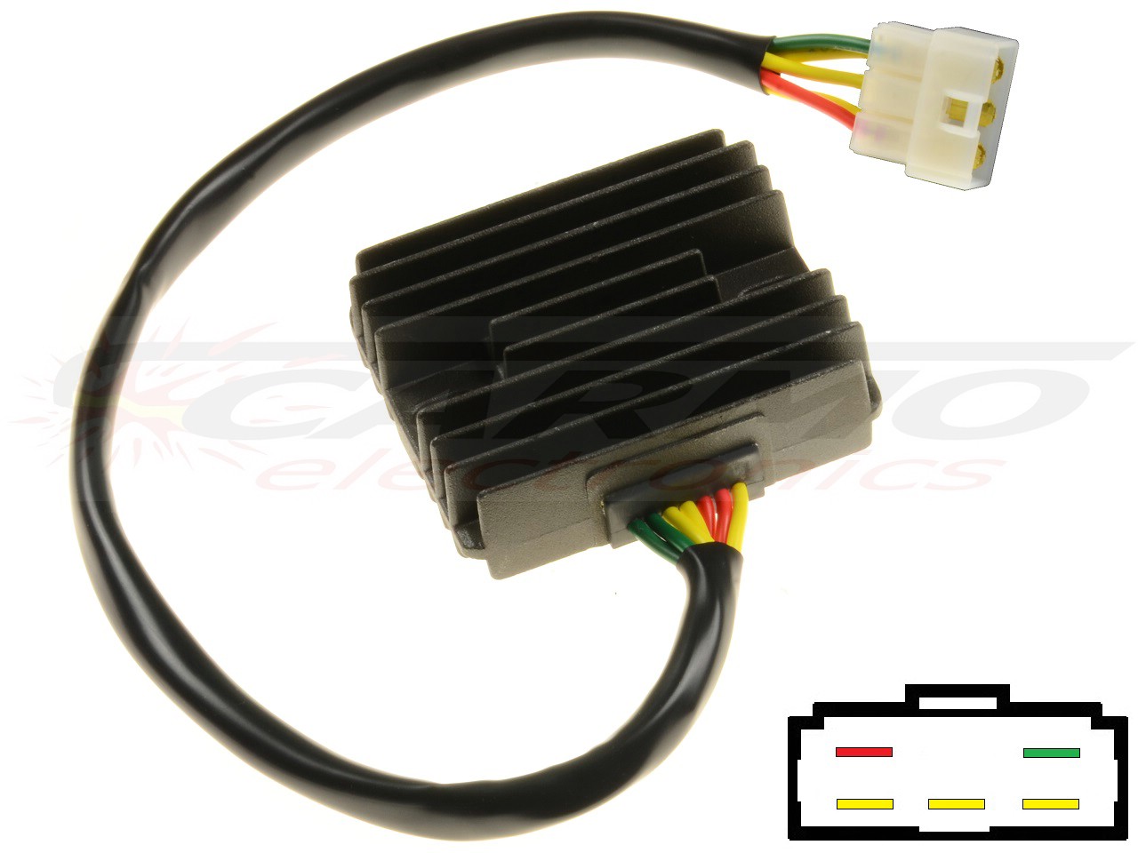 CARR694FZ Yamaha MOSFET Rectificador de regulador de voltaje (SH650C-11) - Haga click en la imagen para cerrar