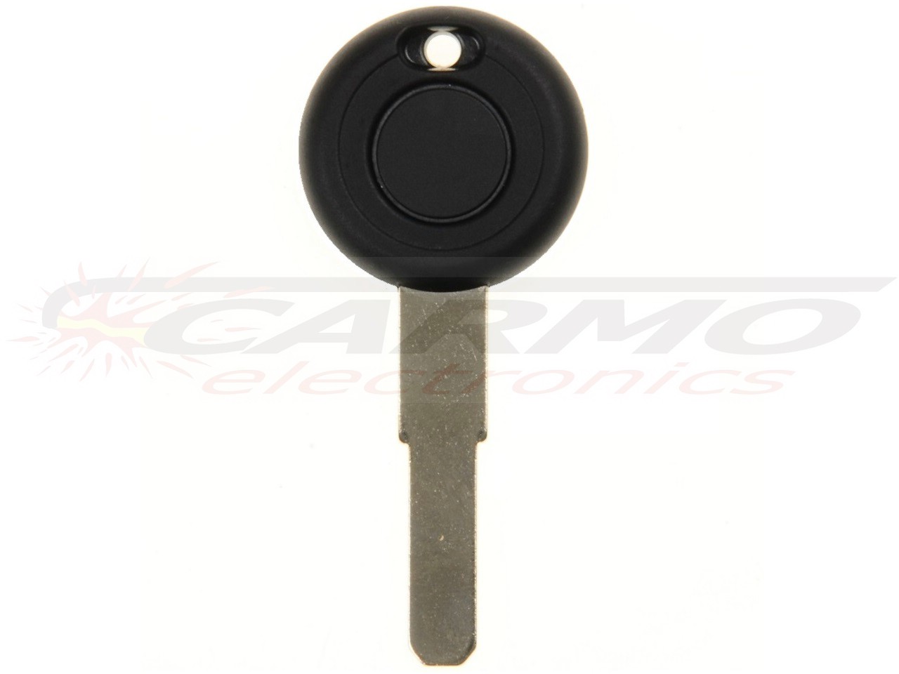 Moto Guzzi blanco transponder key (with chip) - Haga click en la imagen para cerrar