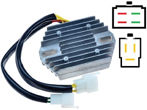 CARR621 - 31600 MOSFET Regulador de voltaje rectificador